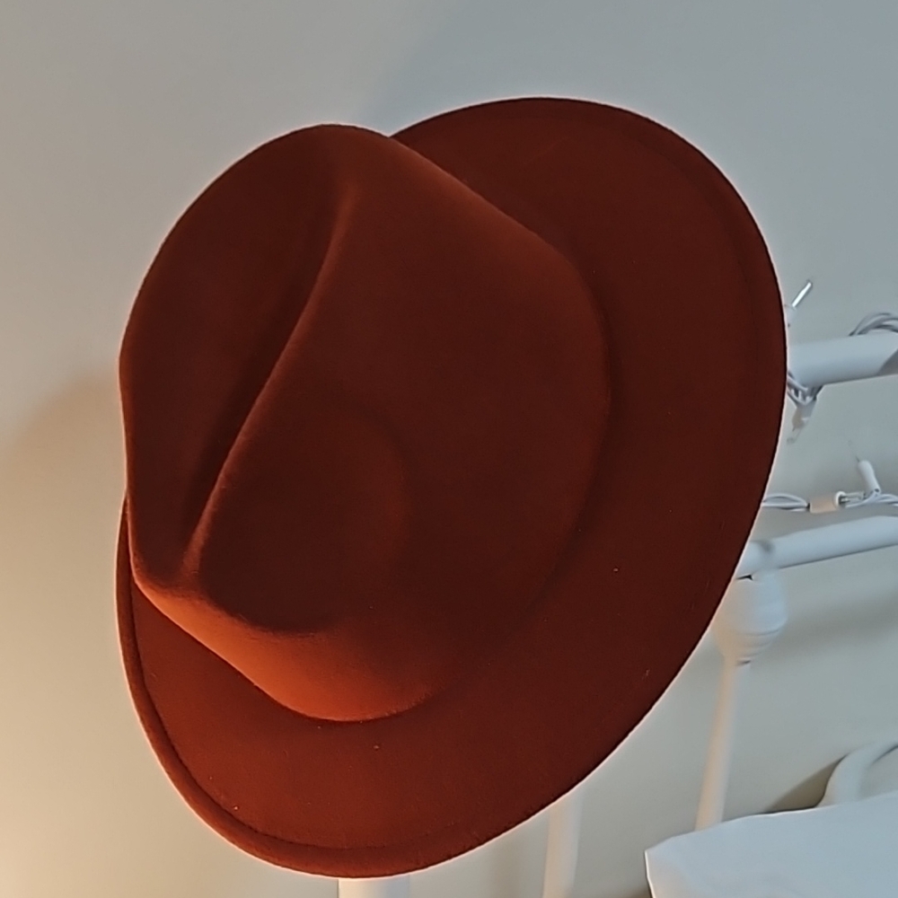 Stylish Brown Fedora Hat